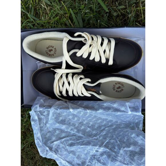 Polo Ralph Lauren Harold Dark Brown Leather Sneakers (8160807630SG) - Picture 5 of 7